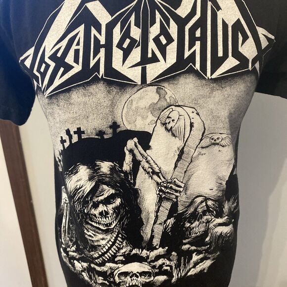 TOXIC HOLOCAUST Punk Rock Black T Shirt - Picture 2 of 5